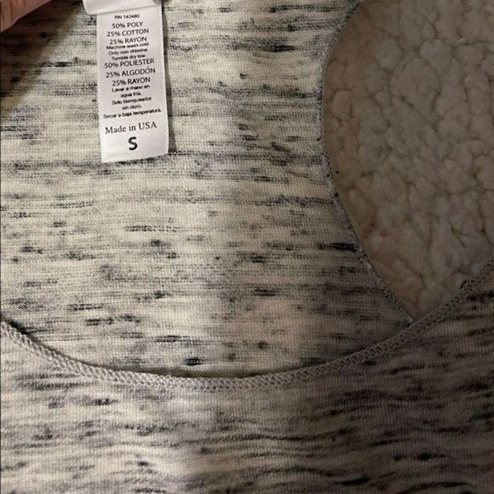 OTL Heather Gray Racerback Tank NWOT - Picture 3 of 5